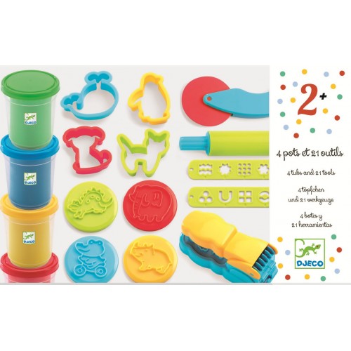 Plastilina si set accesorii modelaj djeco
